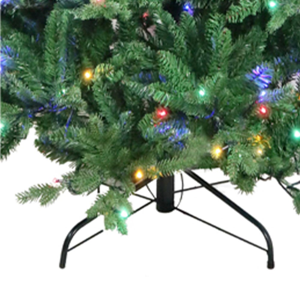 Kurt Adler 7-Foot Pre-Lit Multi-Color LED Jackson Pine Tree